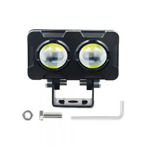 6 LED 3000K-6200K 1200LM Motorcycle White Super Bright Fog Lights