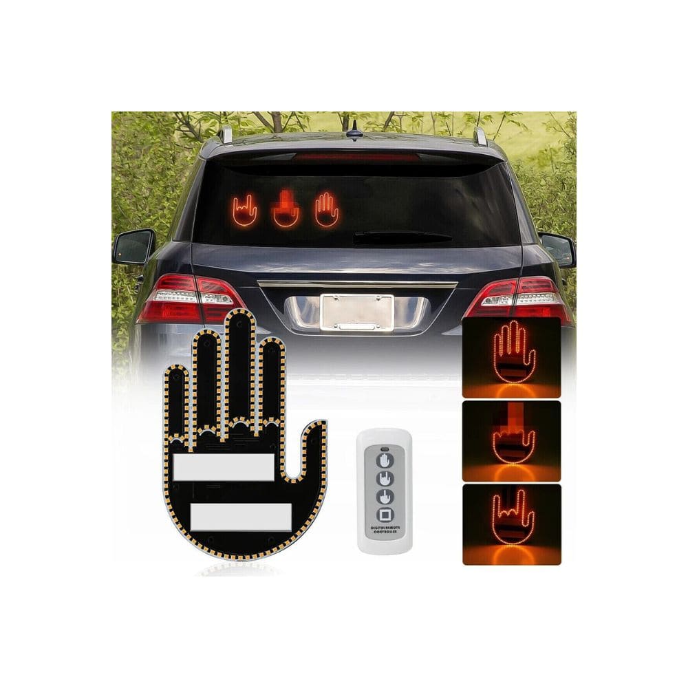 Buy Remote Controlled LED Hand Light with Funny Finger Gesture