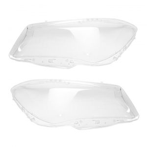Suitable For Mercedes CLA W117 Headlight Lens Plastic Cover Pair (Aftermarket)